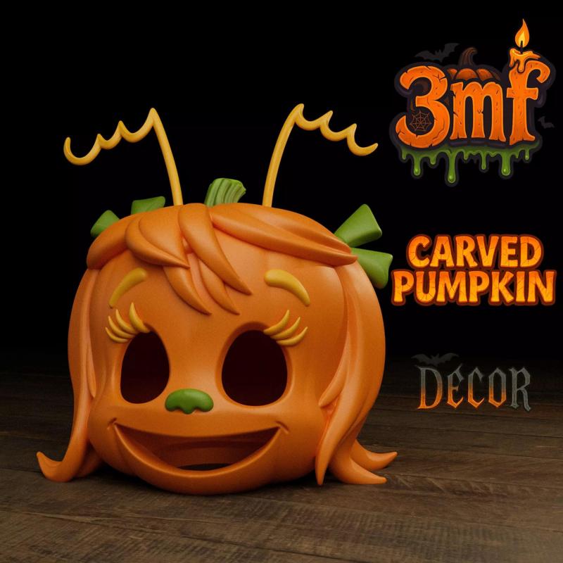 Cindy Lou Who Pumpkin