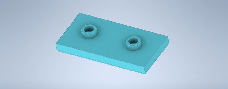 Tile 2x4 with 2 studs