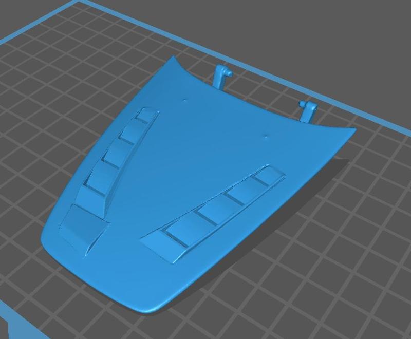 1/18 Autoart Zonda S2000 Mugen Hood