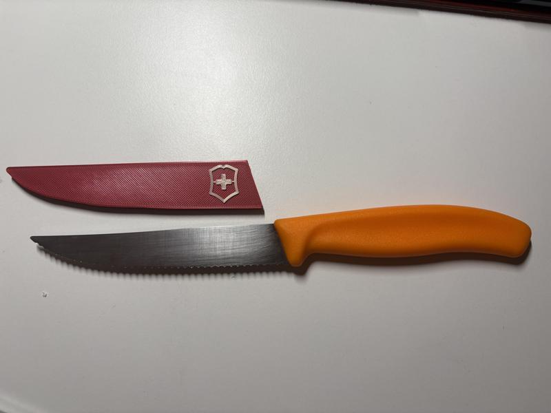 Victorinox steak knife (6.7936.12L4) cover with logo