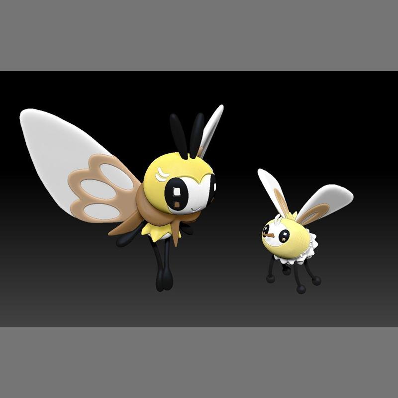 Pokemon Cutiefly Ribombee