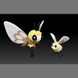 Pokemon Cutiefly Ribombee