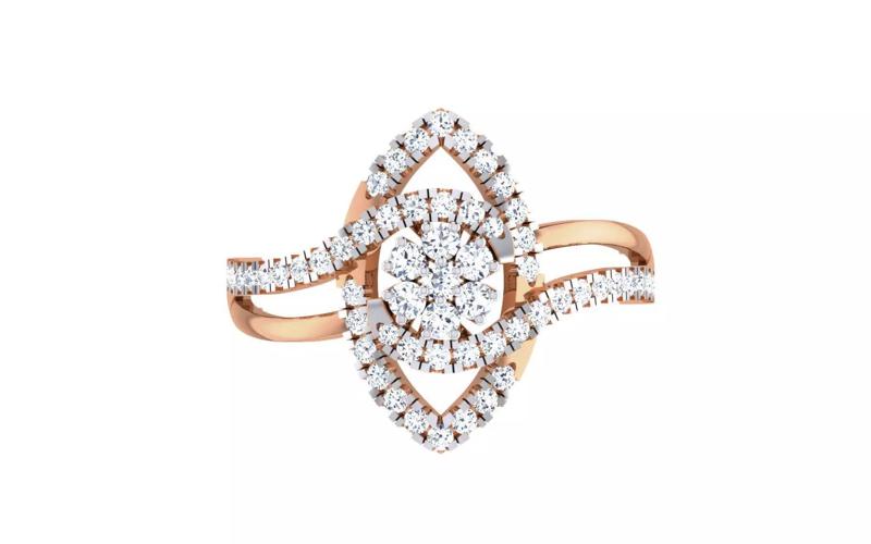 Ultra light wt Women Ring 3dm stl renders details