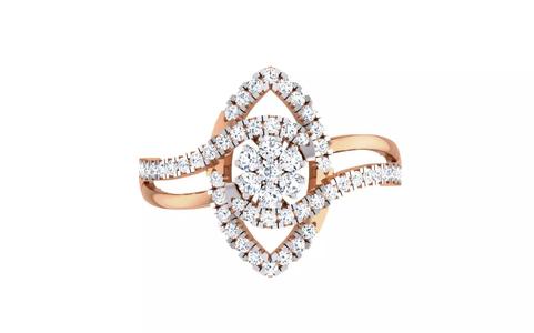 Ultra light wt Women Ring 3dm stl renders details