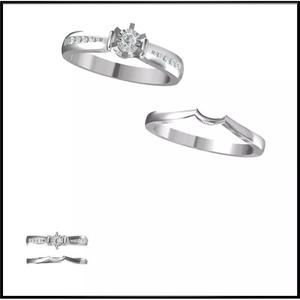 JCD Format Unique bridal set rings autodesk jewelry design