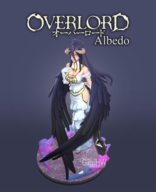 Albedo From Overlord 3D Print
