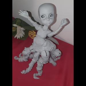 lower parts Doll Bjd chibi hybrid octopus body V3