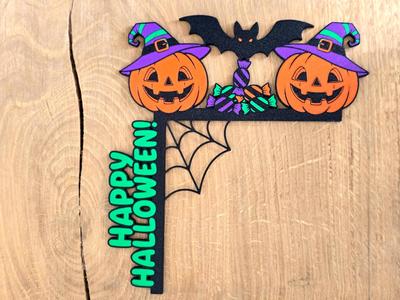 Halloween door corner - left and right