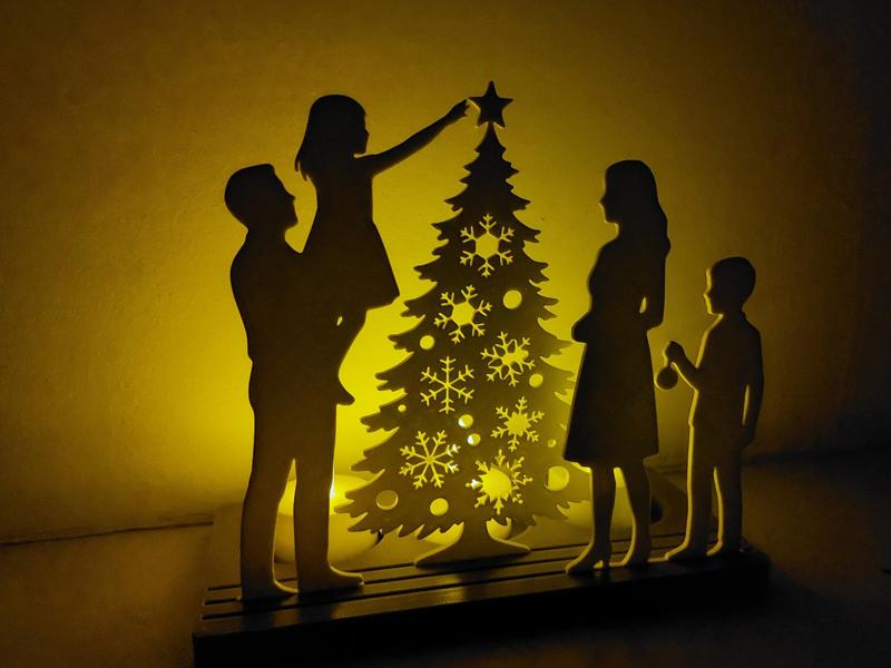 xmas christmas family tree
