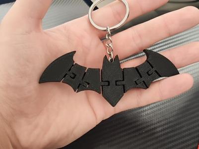 Flexi bat keychain