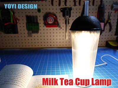 Milk Tea Cup Light