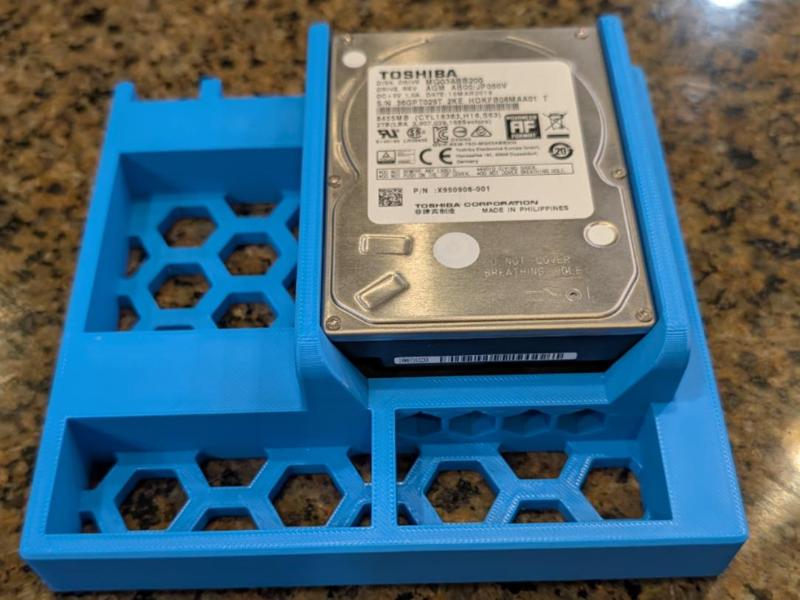 Dual 2.5inch Hard Drive Mount For DVD Drive Bay