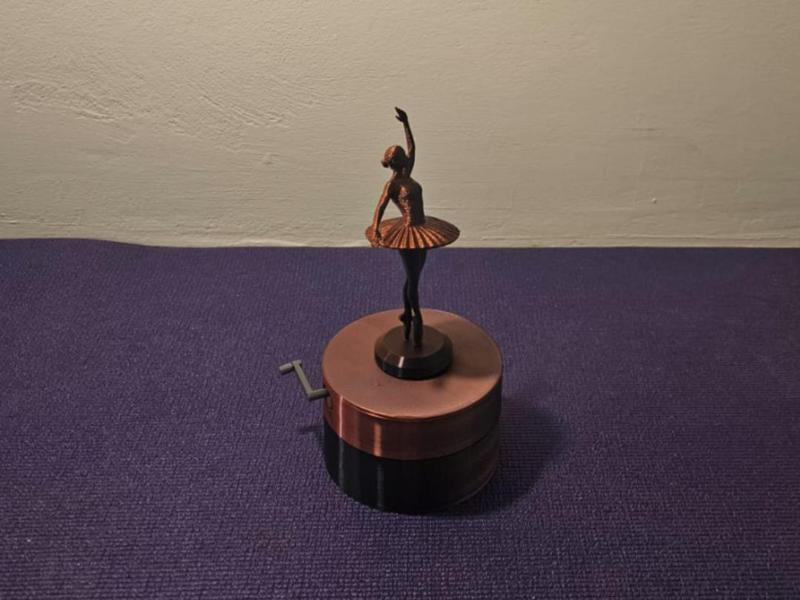 The Ballerina Music: Fully 3D-Printed