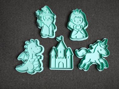 Fairytale cookie cutter set
