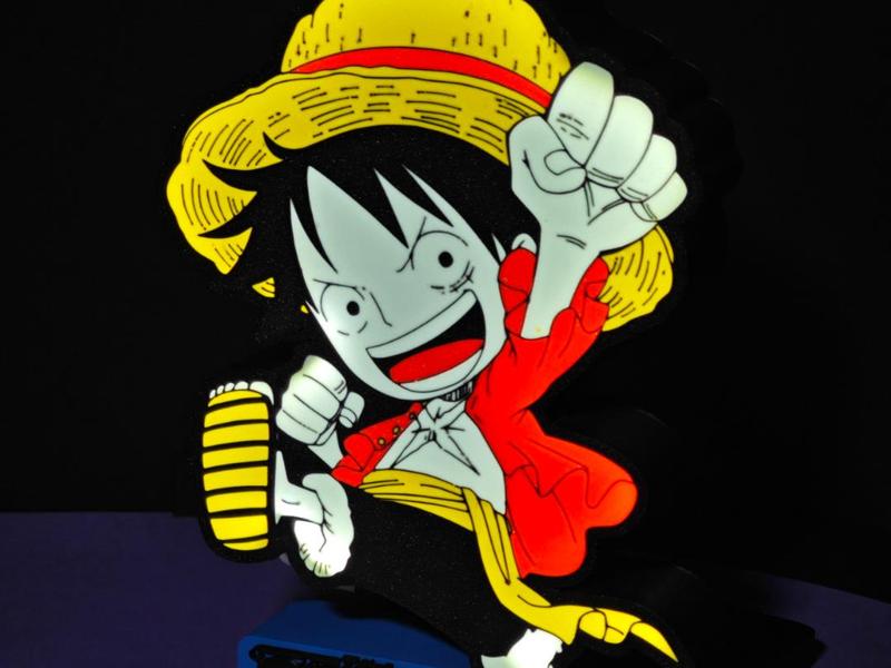 One Piece Luffy Lamp