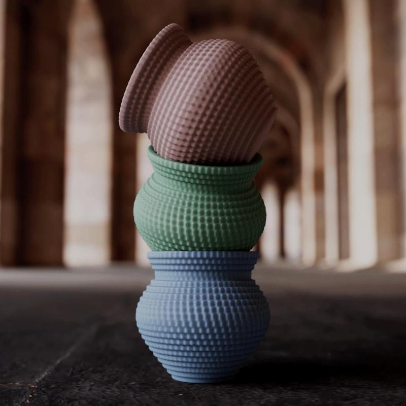 Pixel Vase - Plant Pot - Modern Vase Design