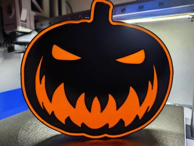 halloween light box