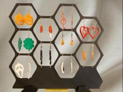Honeycomb Earring Stand