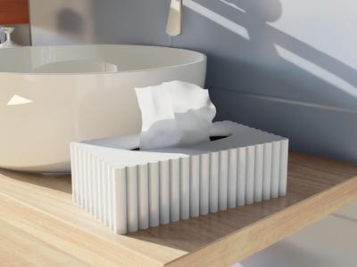 Tissue Dispenser (Circular Pattern)