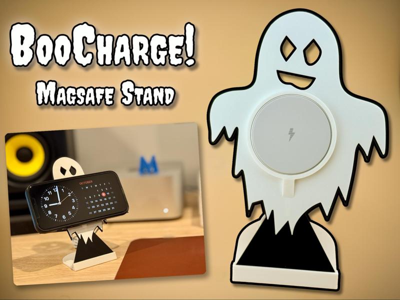 BooCharge! – MagSafe Ghost Stand