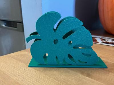 leaf napkin holder