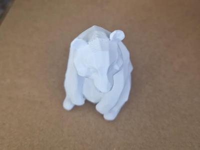 bear /panda polygons