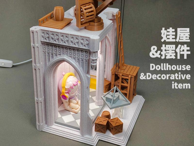Temple Model (no hardware & no AMS)
