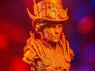 The Clockwork Empress Bust