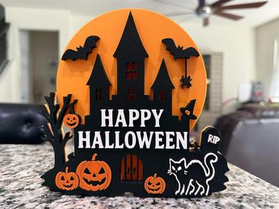 Haunted Castle Halloween Decoration