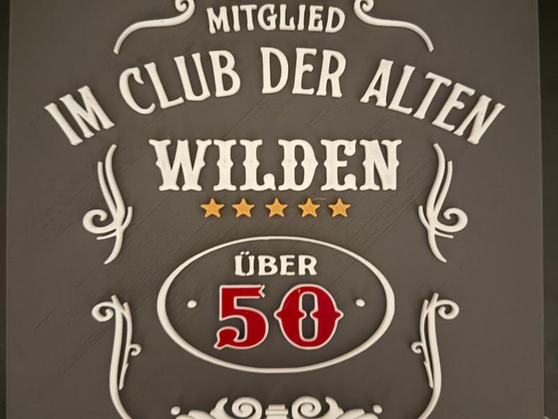 Welcome to the Club 50th Birthday