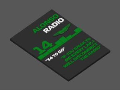 TEAM RADIO ALONSO 01