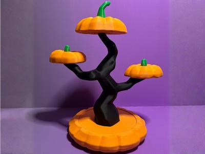 Halloween Pumpkin Bonsai Tree Decoration - NO AMS