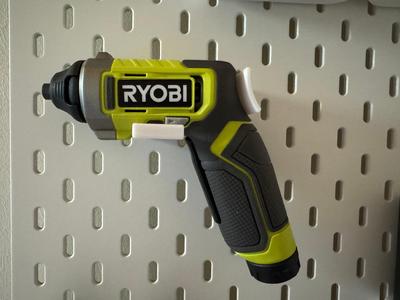 Ryobi USB Lithium RSD4 screwdriver Skadis holder