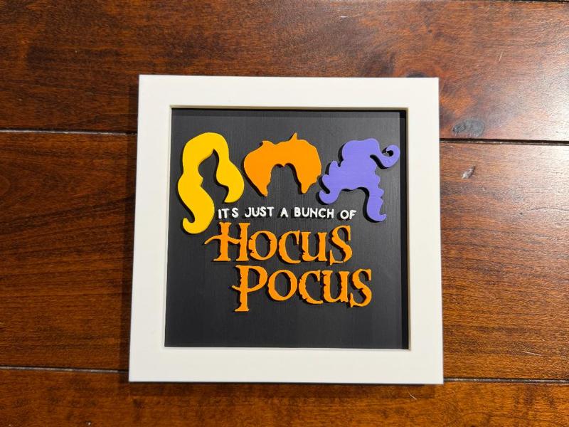 Just a bunch of Hocus Pocus Halloween Decor
