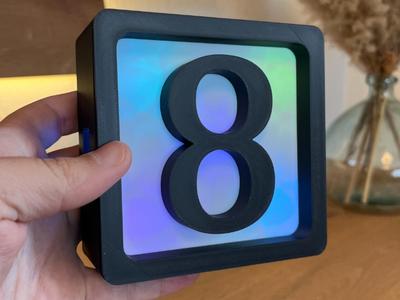 Lightbox 8 // Build your own lettering, modular LED