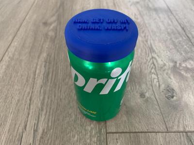 Angry Person Soda Can Lid