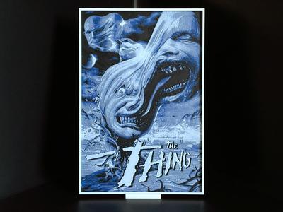 The Thing (1982) Hueforge Movie Poster