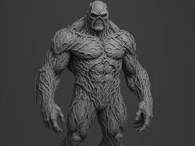 Swamp Thing Comic Statue