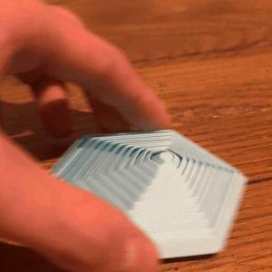 12 Ring Hexagon Fidget