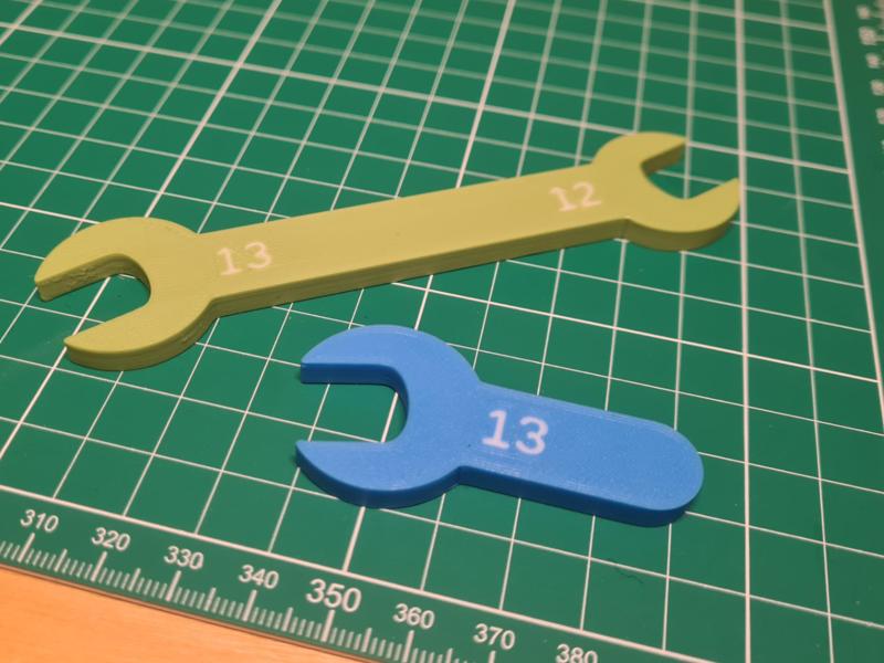Parametric Wrench Generator (Open-end wrench)