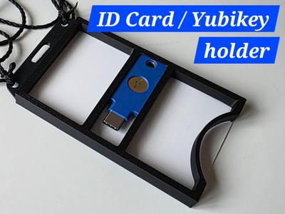 ID Card / Yubikey holder