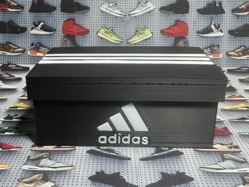 Small Adidas Shoe Box  - Black Version - NO AMS