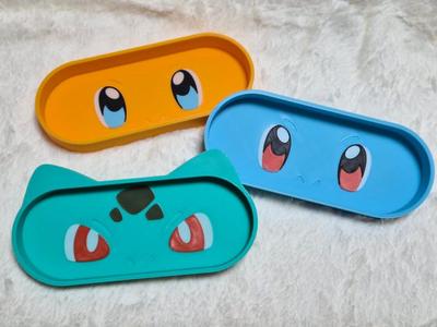 Pokemon Glasses Tray: Kanto Starters