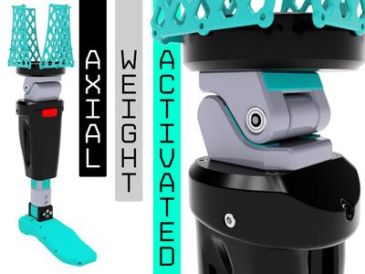 Weight activated mechanical knee prostheric