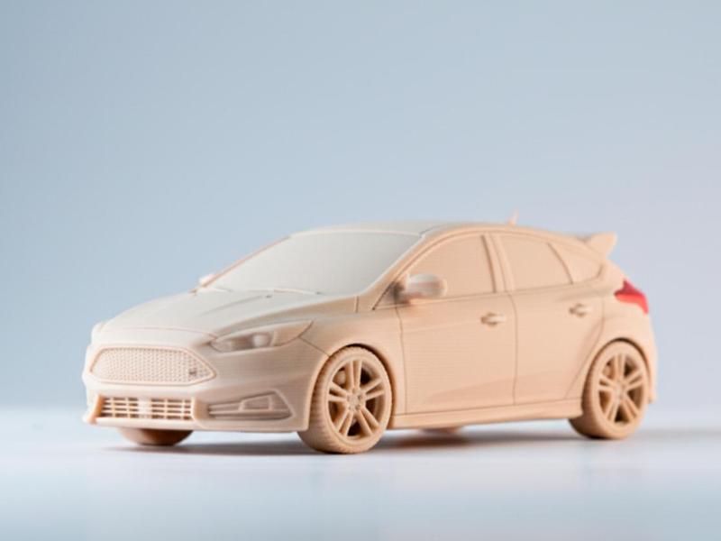 Ford Focus ST4 3D Car Model
