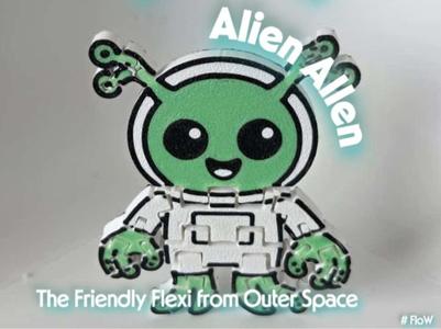 Alien Allen – The Friendly Flexi from Outer Space