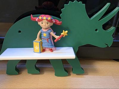 magnetic Triceratops Tonie holder