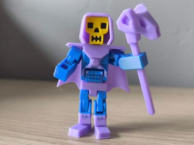 Skeletor – Print-in-Place Articulated Figure