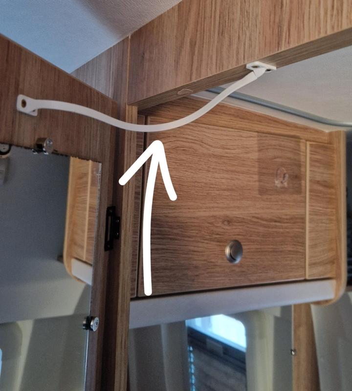 Caravan / motorhome Door stop