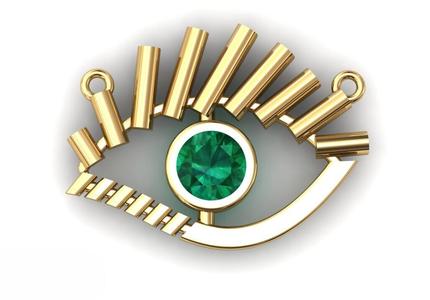 Eye pendant or necklace